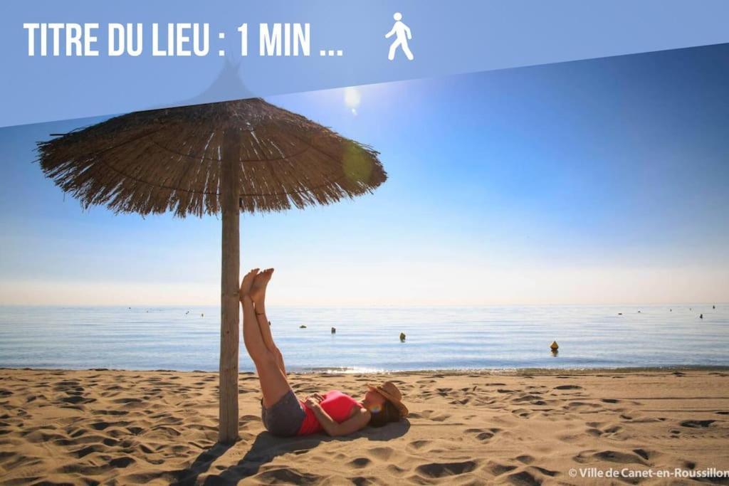 קאנט אן רוסיון Paradis - Hyper Centre, A Deux Pas De La Mer ! מראה חיצוני תמונה